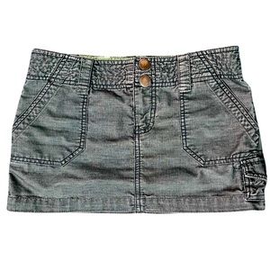 Mossimo women’s Jean mini skirt size 4